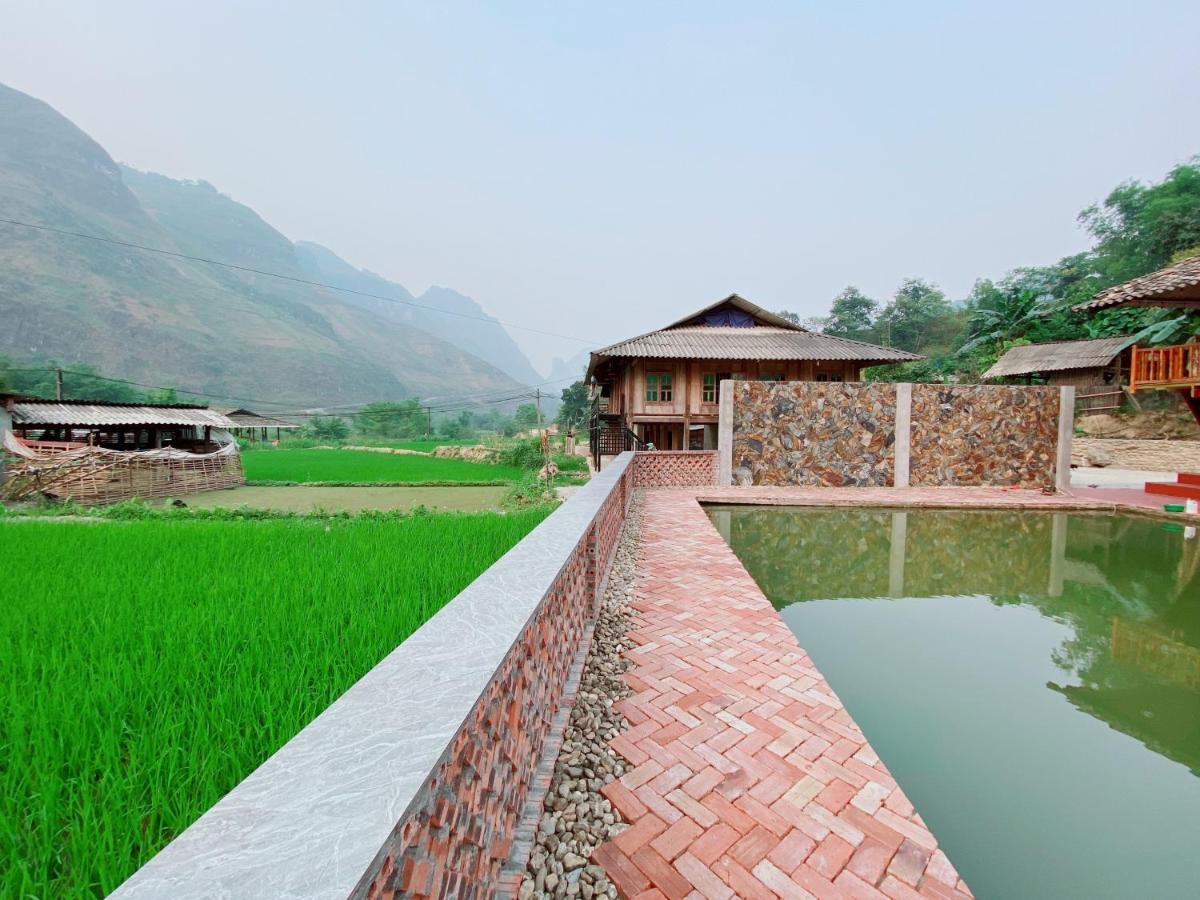 Duy Homestay Du Gia Làng Cac Exterior foto