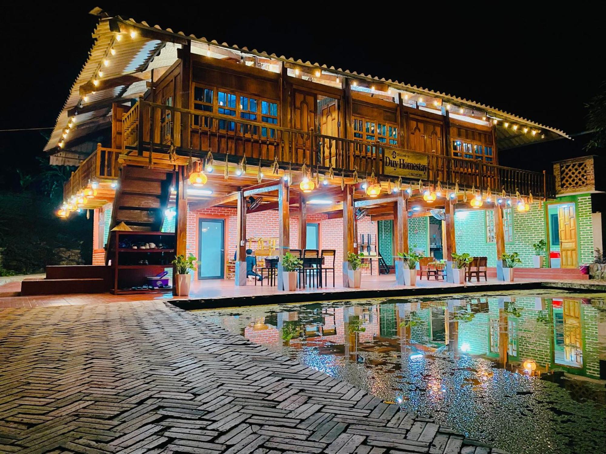 Duy Homestay Du Gia Làng Cac Exterior foto
